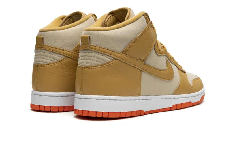 Nike Dunk Dunk High 'Gold Canvas'
